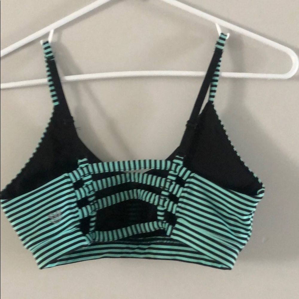 Stripe Sports Bra